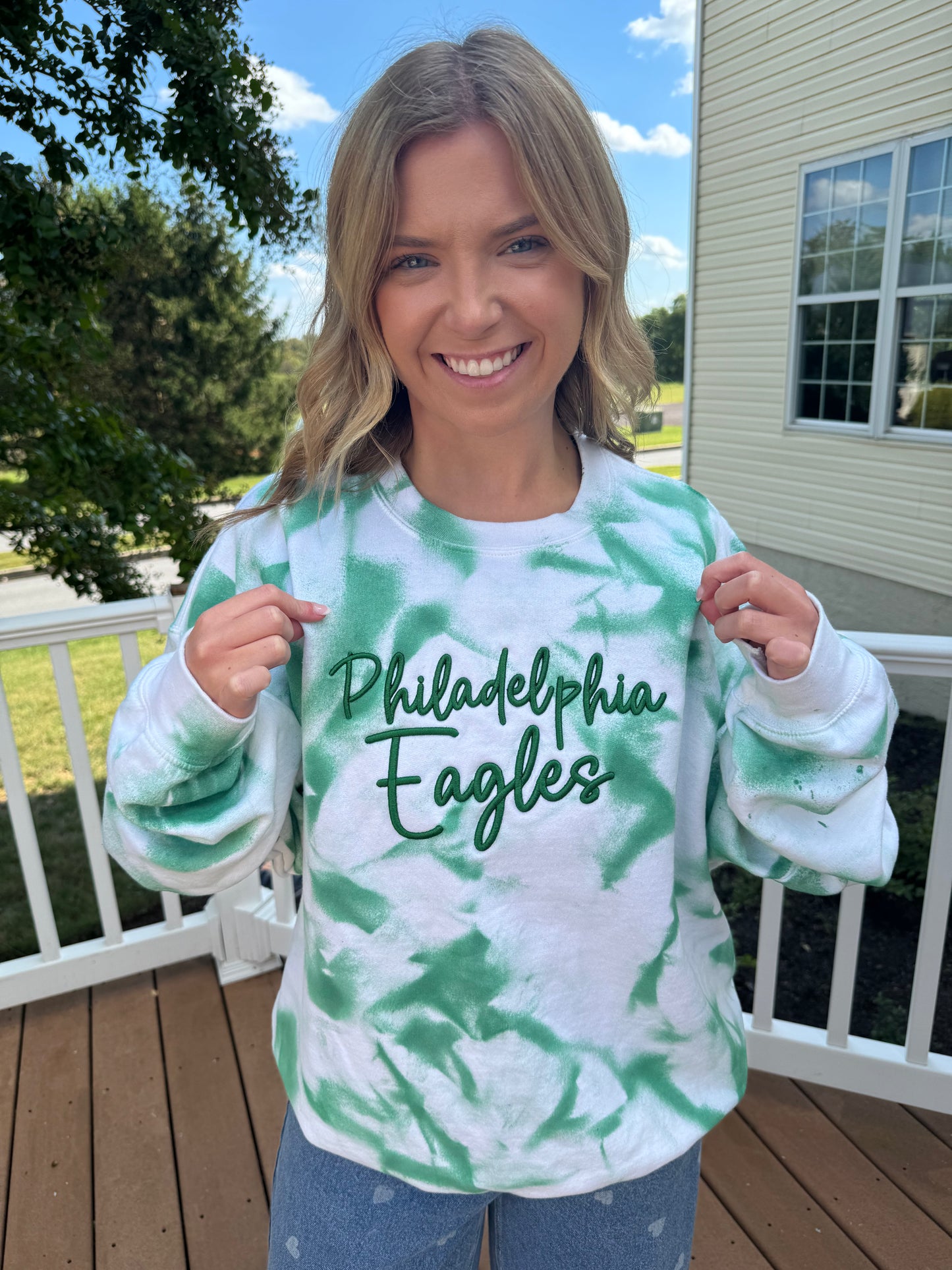 Cursive Philadelphia Football
