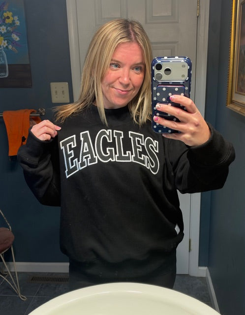 EAGLES Polka Dot Applique