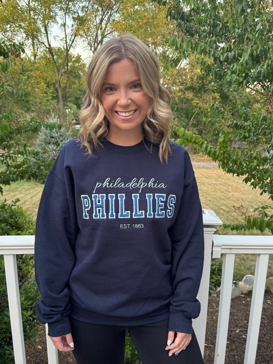 Embroidered Icy and Navy Baseball
