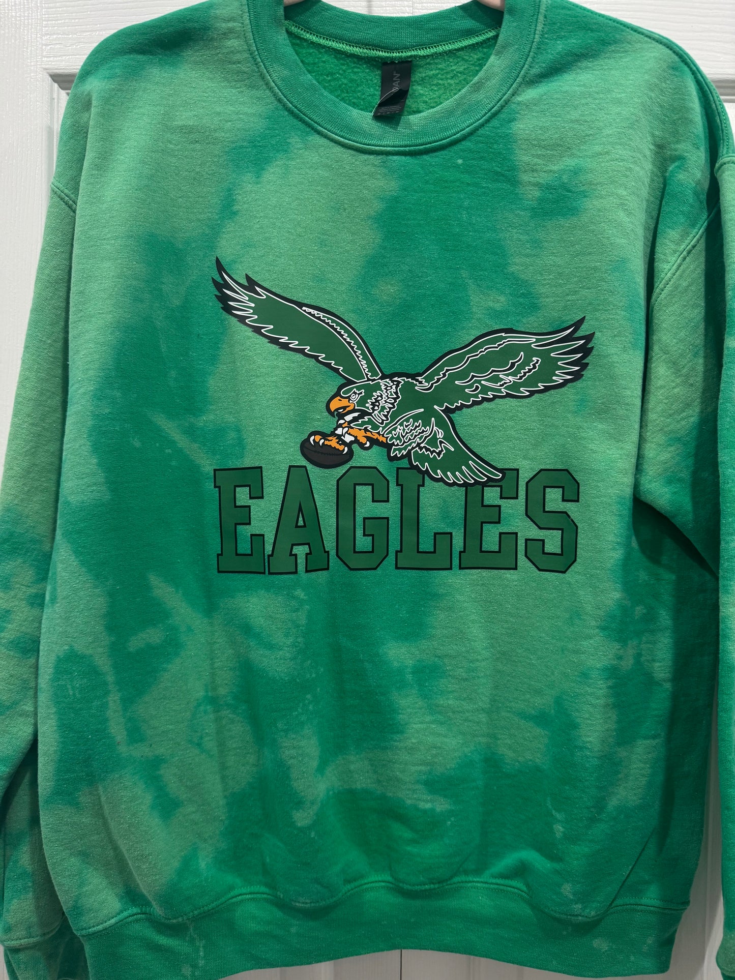 Retro Birds Pressed Green