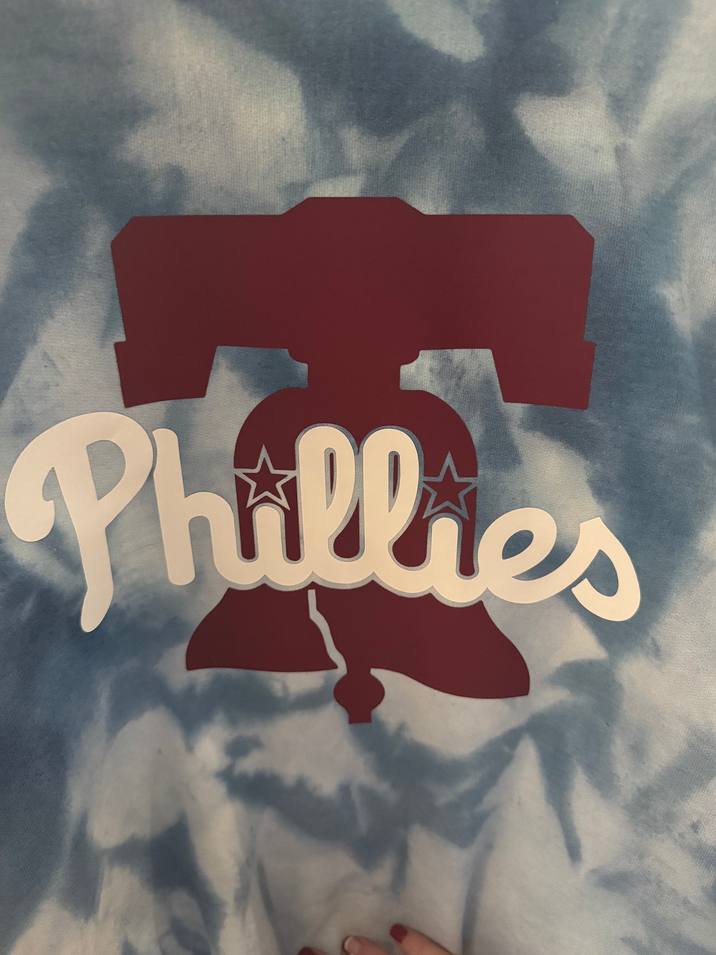 Phils Bell Light Blue/Maroon